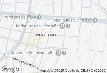 Karte mit Standort von Bäckerei Meier