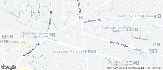 Karte mit Standort von Badische Backstub' F. u. E.Weber GmbH