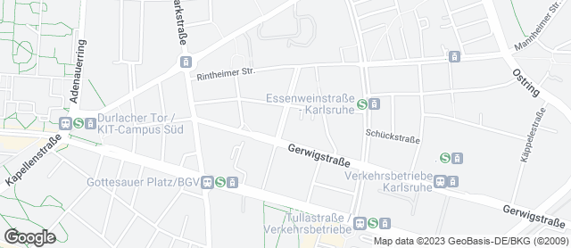 Karte mit Standort von Bäckerei und Konditorei Visel