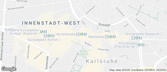 Karte mit Standort von Kamps GmbH