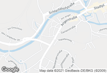 Karte mit Standort von Bäckerei-Konditorei Jürgen Geiling GmbH