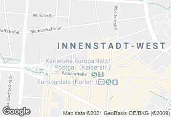Karte mit Standort von Spezialitäten-Bäckerei ANA & ANDA