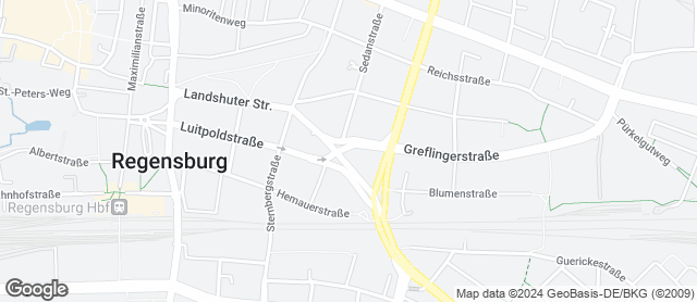 Karte mit Standort von Bäckerei Backstube Wünsche GmbH