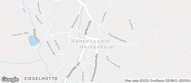 Karte mit Standort von Bäckerei Schroth