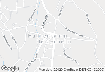 Karte mit Standort von Bäckerei Schroth