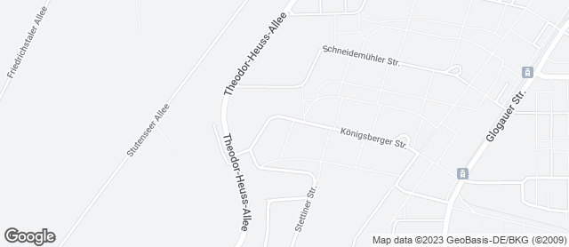 Karte mit Standort von Bäckerei und Konditorei Visel