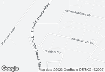 Karte mit Standort von Bäckerei und Konditorei Visel