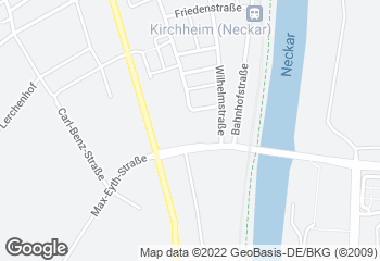 Karte mit Standort von Sehne Backwaren KG Bäckerei Sehne im Real