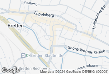 Karte mit Standort von Bäckerei & Konditorei Leonhardt