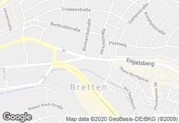 Karte mit Standort von Bäckerei Autenrieth