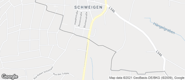 Karte mit Standort von Bäckerei Paul