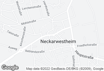Karte mit Standort von Bäckerei Übele