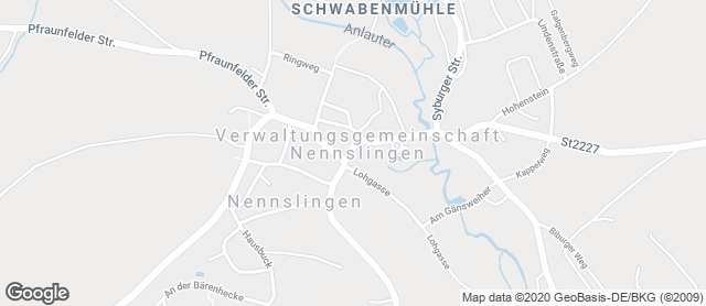 Karte mit Standort von Leikamm's Landbäckerei