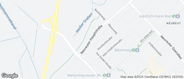 Karte mit Standort von Bäckerei Glutsch