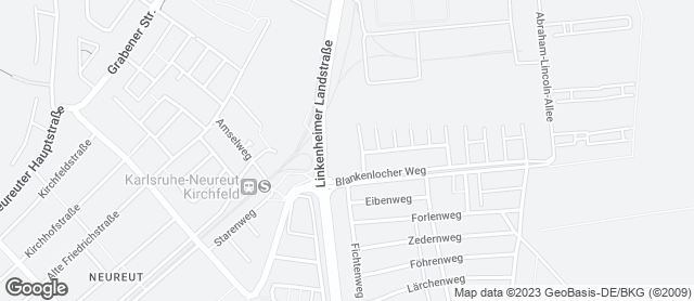 Karte mit Standort von Badische Backstub' F. u. E.Weber GmbH