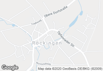 Karte mit Standort von Dampfers Bäck Gbr, Geudenberger B. U. R.