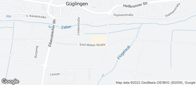 Karte mit Standort von Bäckerei Kutterer