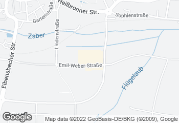 Karte mit Standort von Bäckerei Kutterer