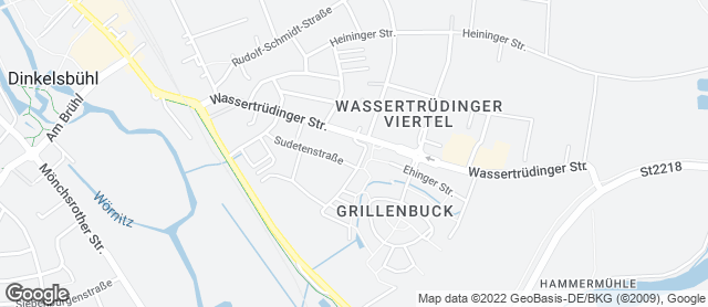 Karte mit Standort von Virngrundbäcker GmbH