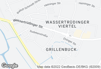 Karte mit Standort von Virngrundbäcker GmbH