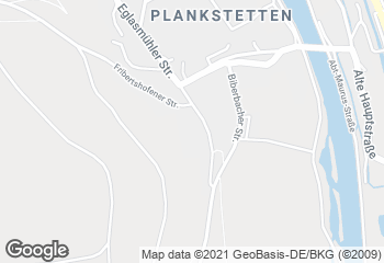 Karte mit Standort von Klosterbetrieb Plankstetten GmbH