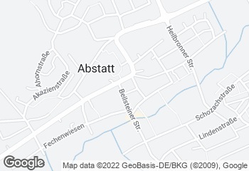 Karte mit Standort von Bäckerei Trunk GmbH