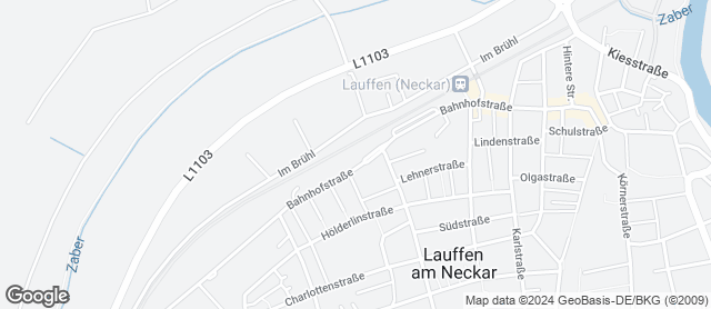 Karte mit Standort von Holzofenbäckerei Mitterer - Filiale im Rewe Lauffen
