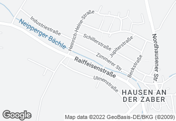 Karte mit Standort von Café im Gewächshaus