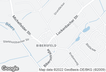 Karte mit Standort von Bäckerei Landbäckerei Glück GmbH