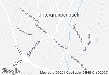 Karte mit Standort von Bäckerei Härdtner - Café Untergruppenbach