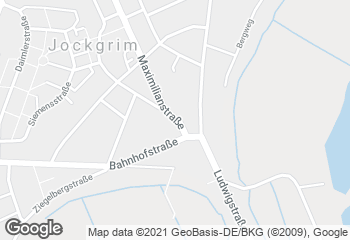 Karte mit Standort von Bäckerei Weigel