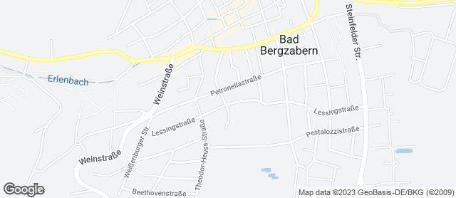 Karte mit Standort von Bäckerei Jordan