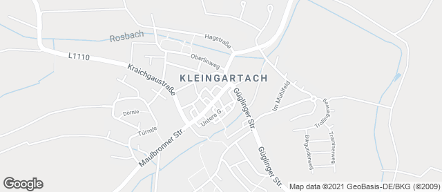 Karte mit Standort von Bäckerei Keppler GmbH