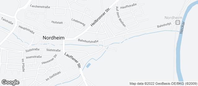 Karte mit Standort von Bäckerei Hoffmann
