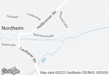 Karte mit Standort von Bäckerei Hoffmann