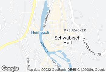 Karte mit Standort von Handwerksbäckerei Mack