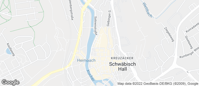 Karte mit Standort von Bäckerei Kern