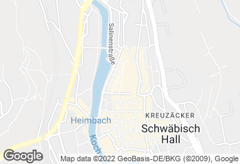 Karte mit Standort von Bäckerei Kern