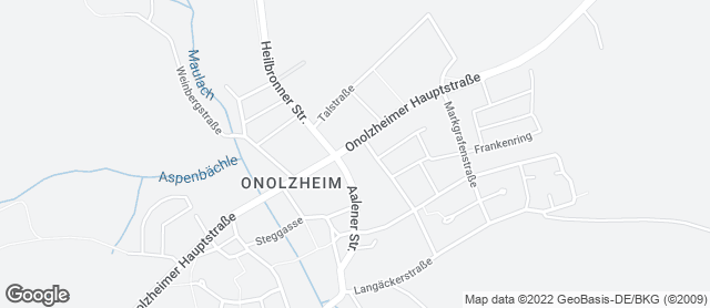 Karte mit Standort von Bäckerei Landbäckerei Glück GmbH