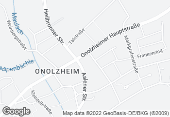 Karte mit Standort von Bäckerei Landbäckerei Glück GmbH