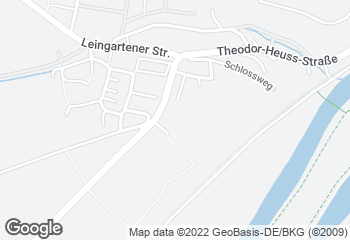 Karte mit Standort von Bäckerei Übele