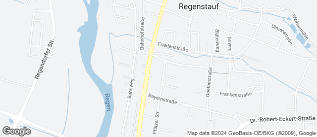 Karte mit Standort von Bäckerei Backstube Wünsche GmbH