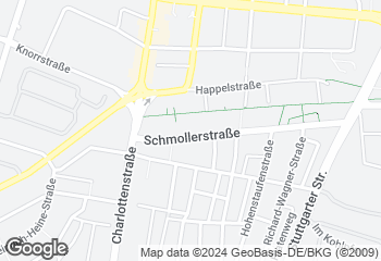 Karte mit Standort von Holzofenbäckerei Mitterer - Filiale im Edeka Charlottenstrasse
