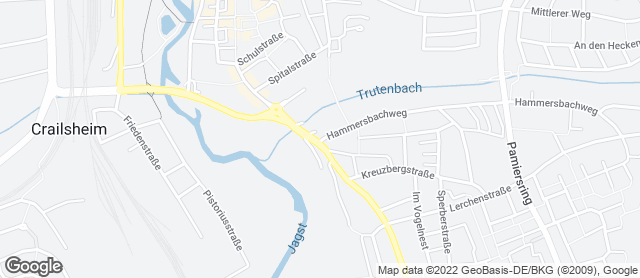 Karte mit Standort von Handwerksbäckerei Mack