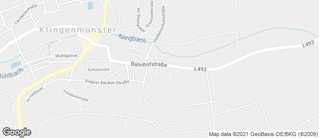 Karte mit Standort von Bäckerei Reuther GmbH