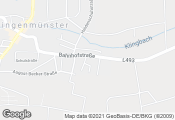 Karte mit Standort von Bäckerei Reuther GmbH