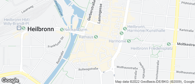 Karte mit Standort von Bäckerei Eitel