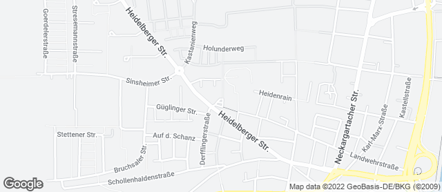 Karte mit Standort von Bäckermeister Herrmann