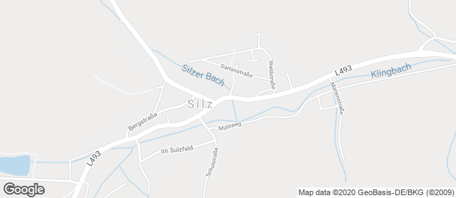 Karte mit Standort von Bäckerei Glaser GmbH