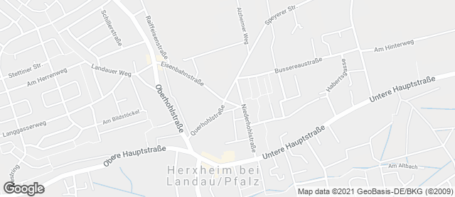 Karte mit Standort von Bäckerei Kerner